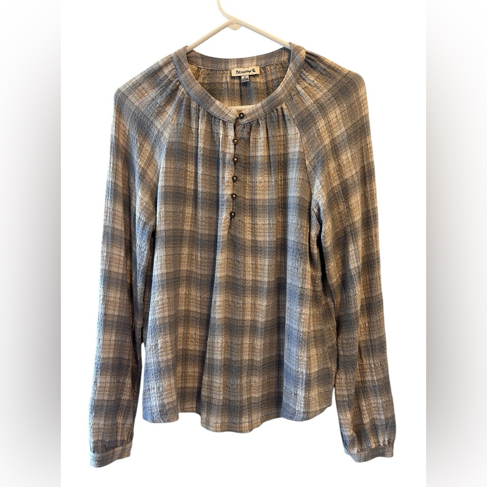BEARPAW women’s Plaid Blouse shirt